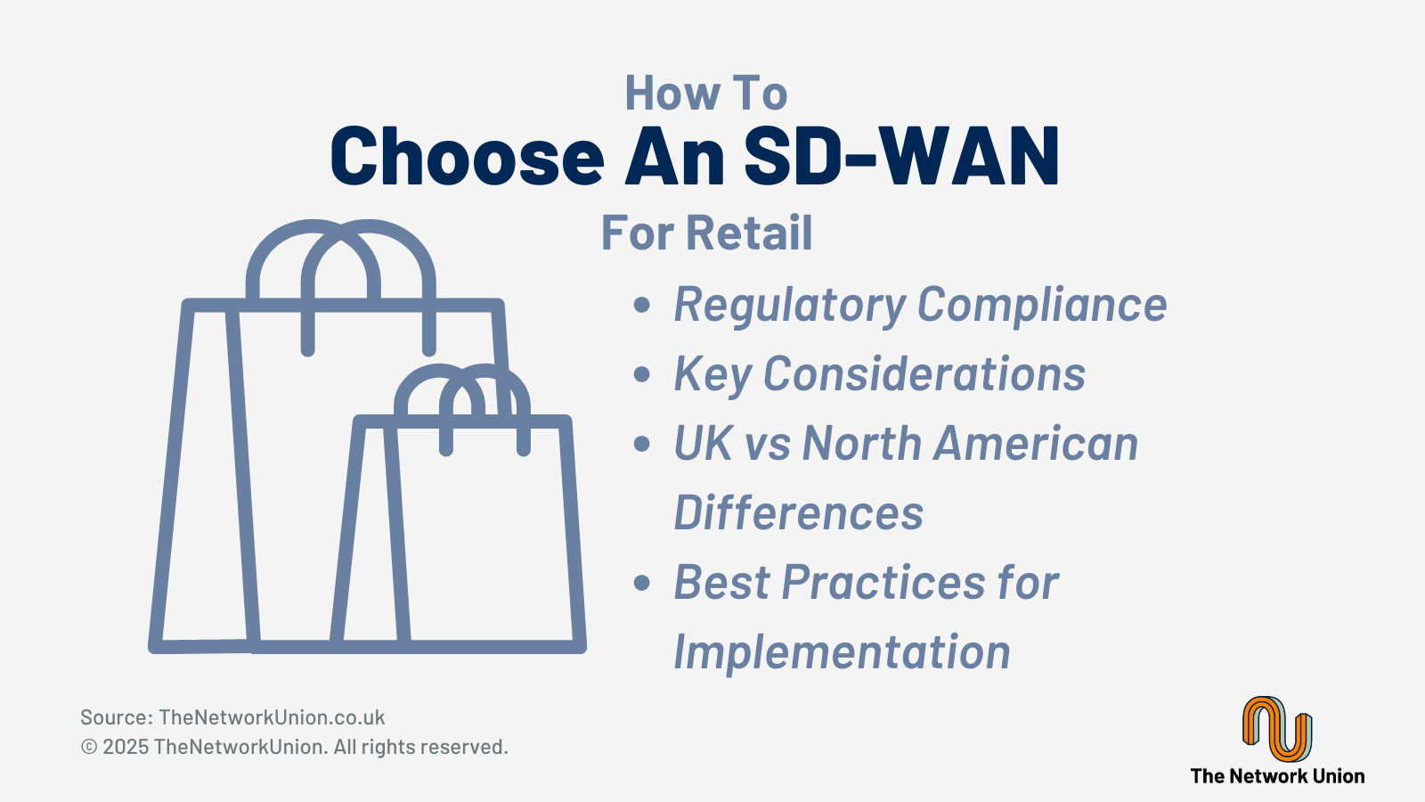 How to Choose and SD-WAN for the Retail Sector.